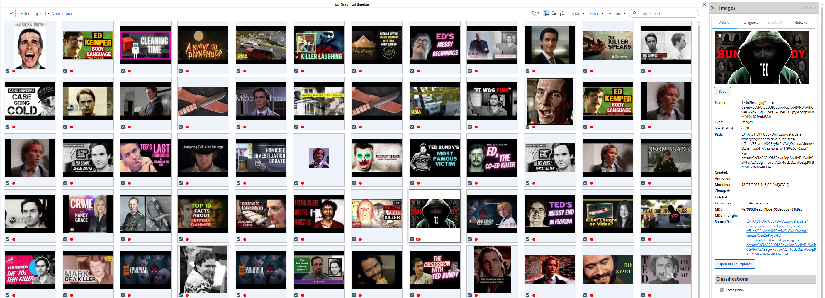 Cached Serial-Killer Material Screenshot