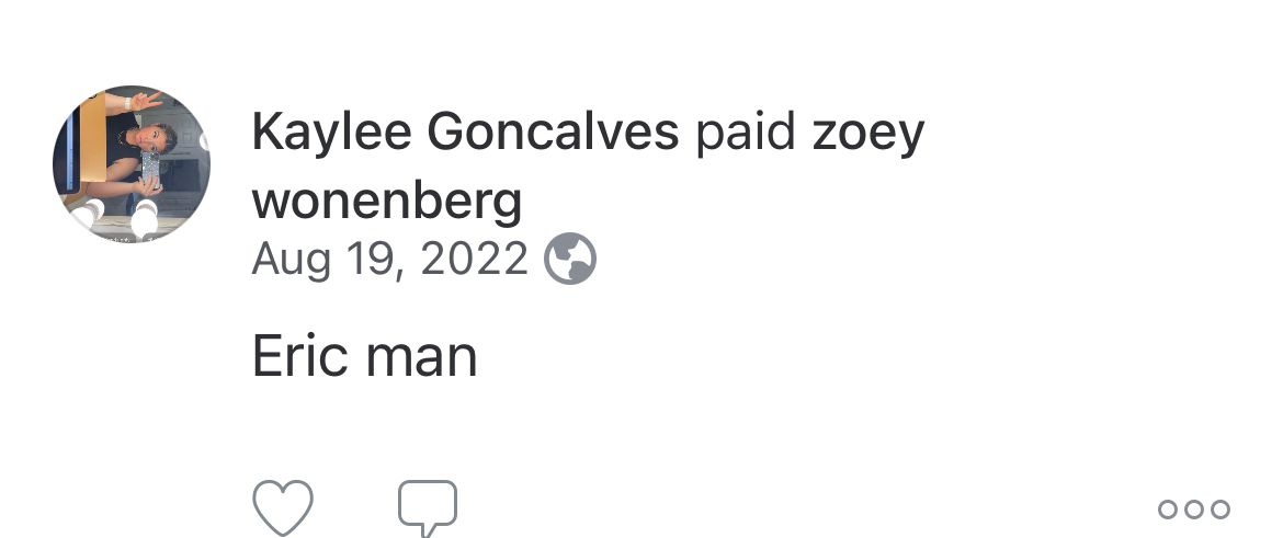 Eric Uber Transaction #1