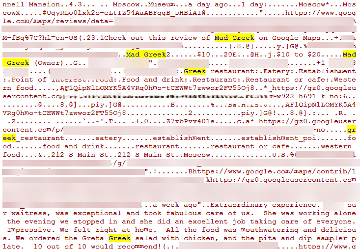 Hex / Mad Greek Redacted Digital-Evidence Capture