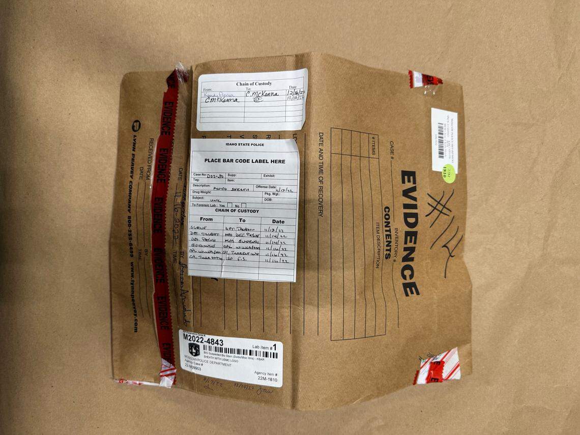 Evidence Parcel Photograph — IMG 3891
