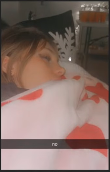 Lakelynn Photograph of Dylan Sleeping
