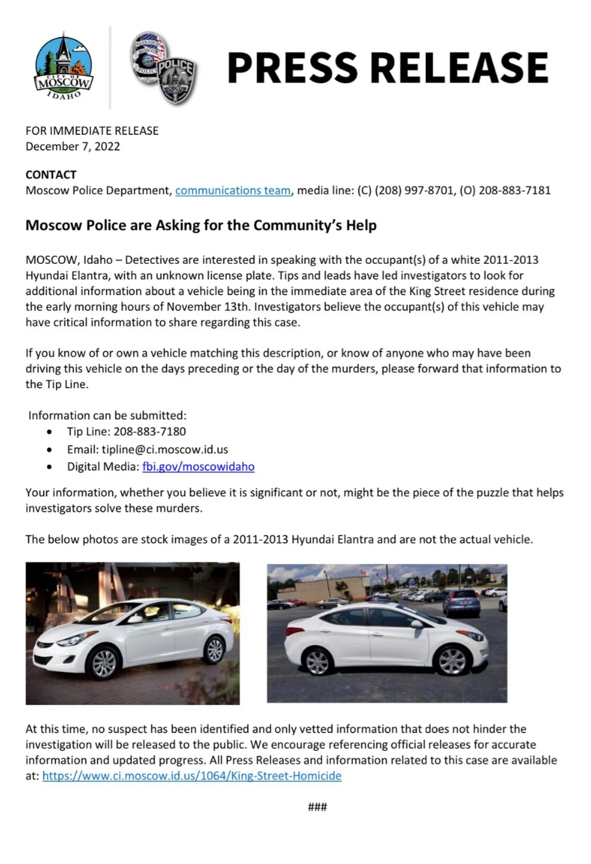 Moscow Police White Hyundai Elantra Poster